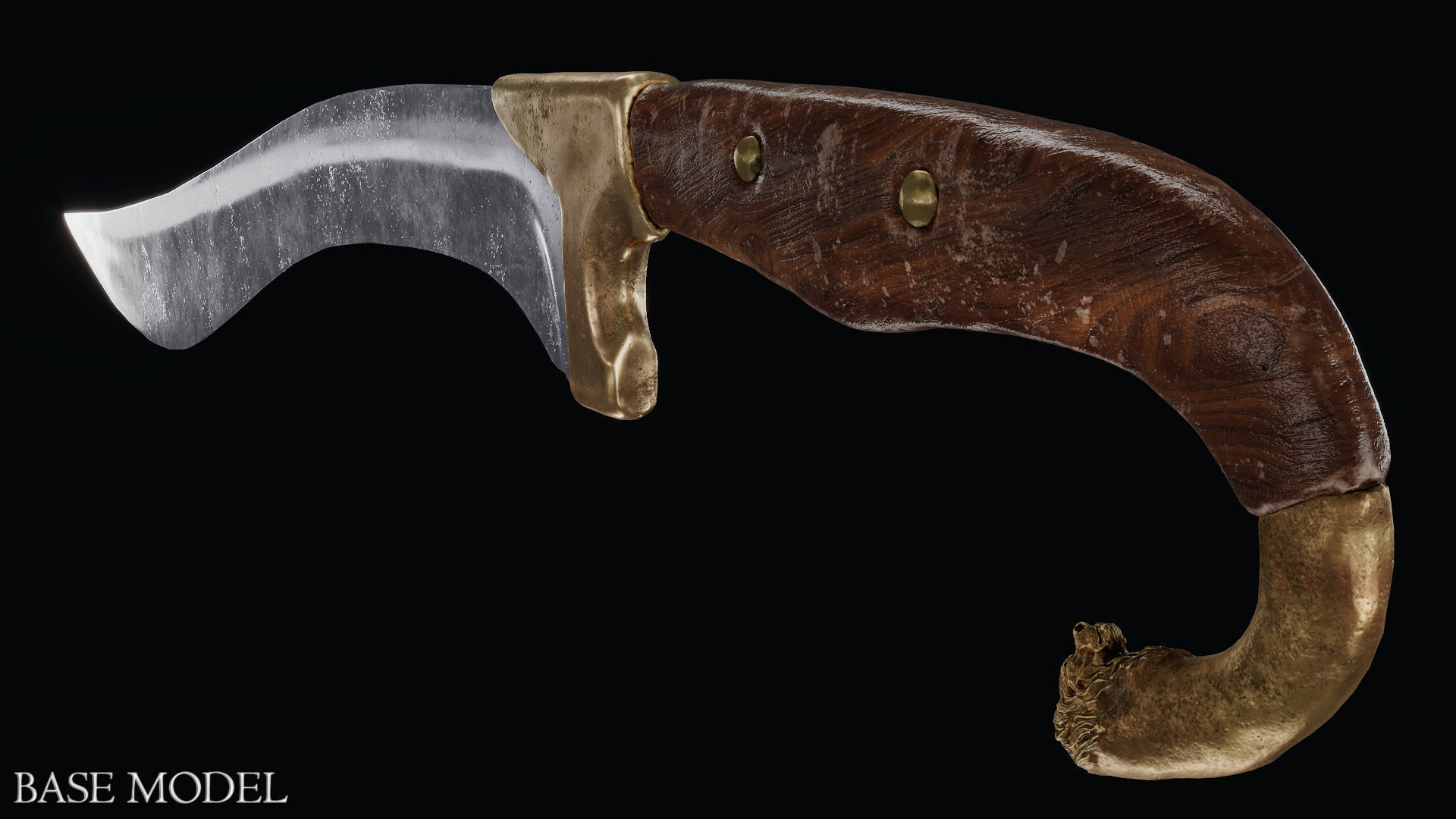 Sword of Alexander the Great Low-poly 3D model_84