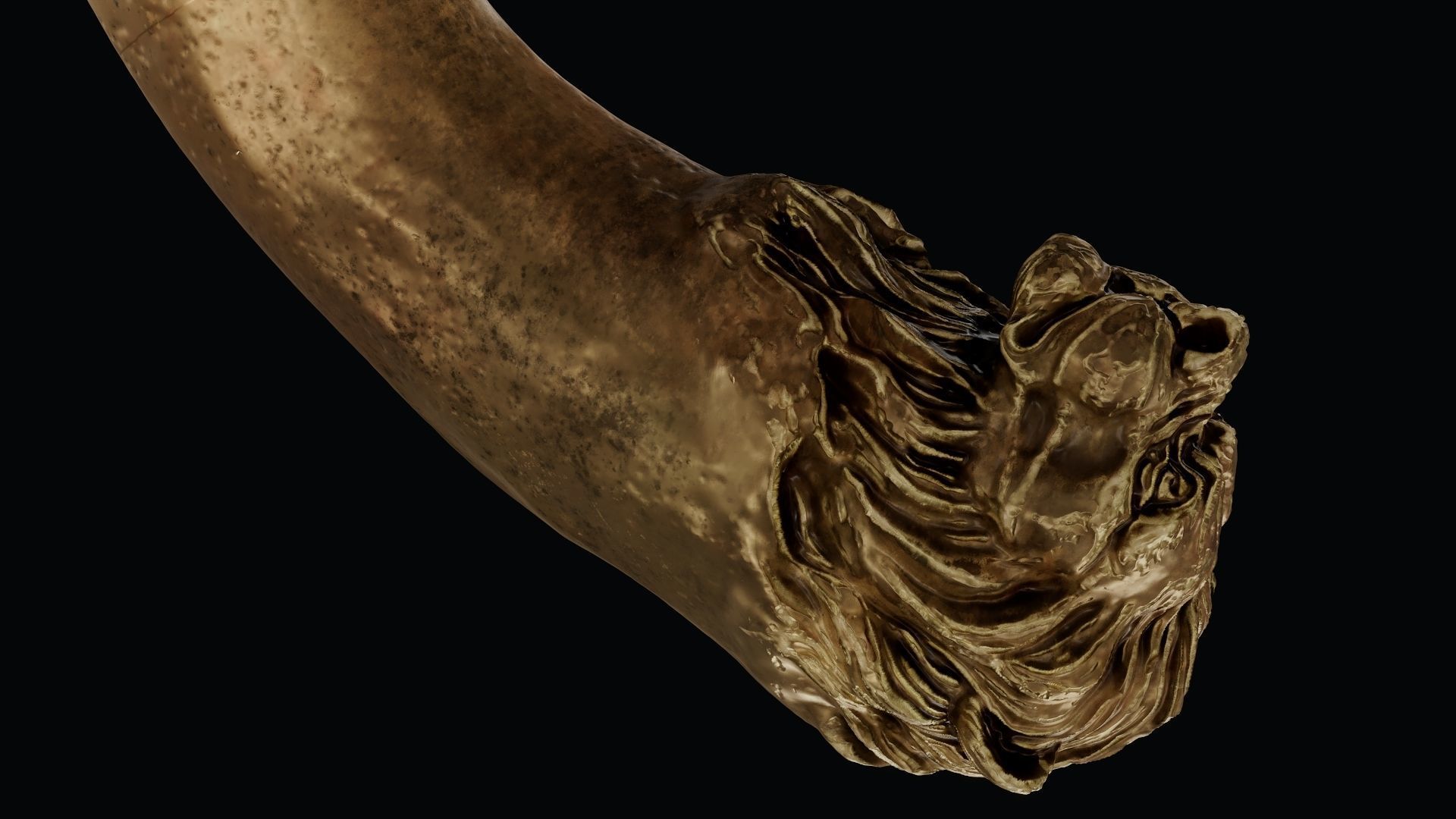 Sword of Alexander the Great Low-poly 3D model_25