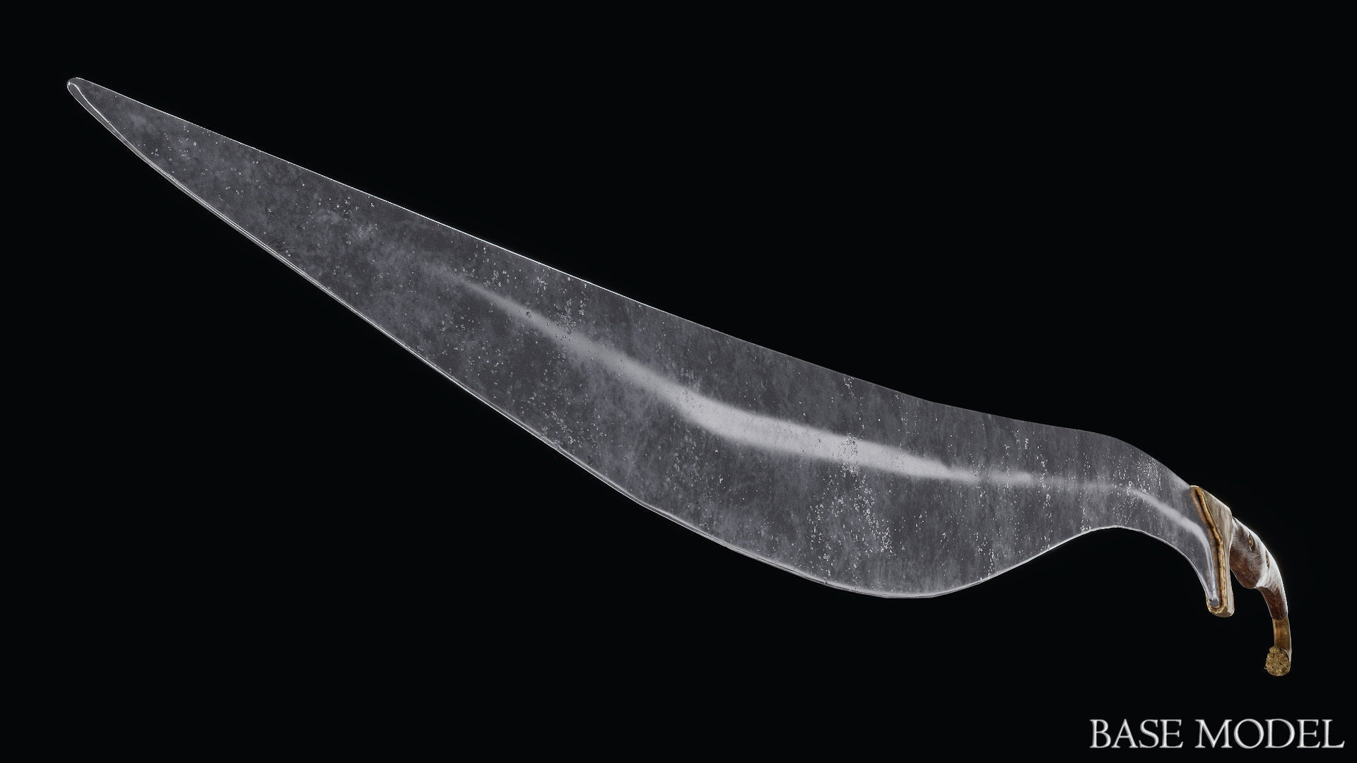 Sword of Alexander the Great Low-poly 3D model_98