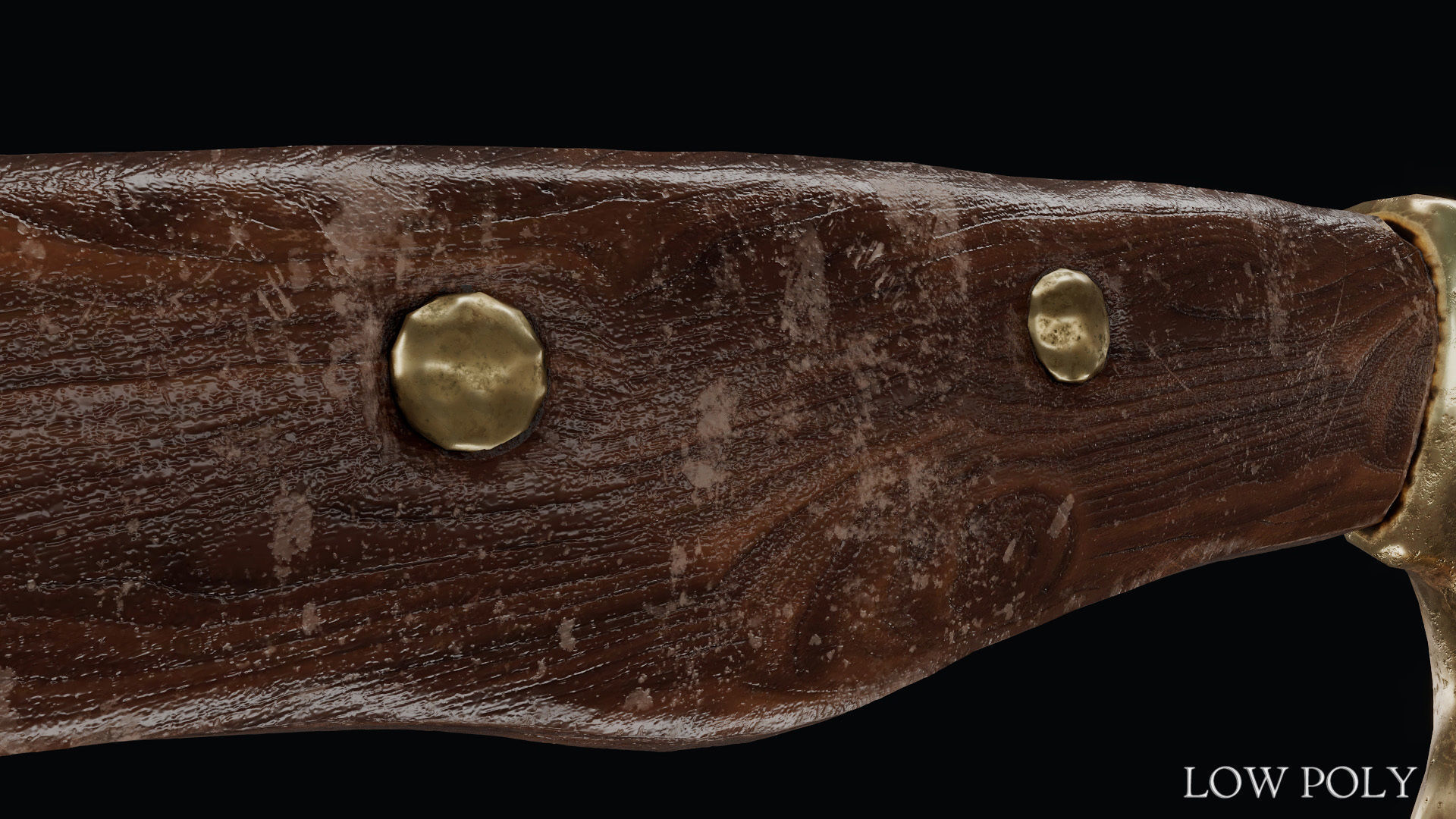 Sword of Alexander the Great Low-poly 3D model_66