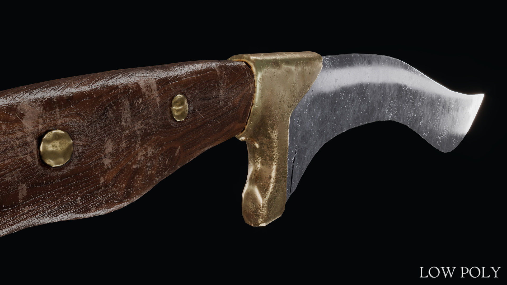 Sword of Alexander the Great Low-poly 3D model_58