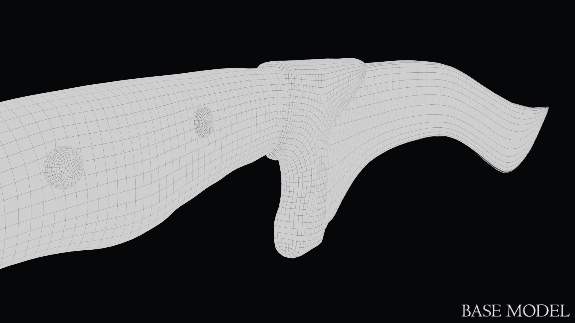 Sword of Alexander the Great Low-poly 3D model_97