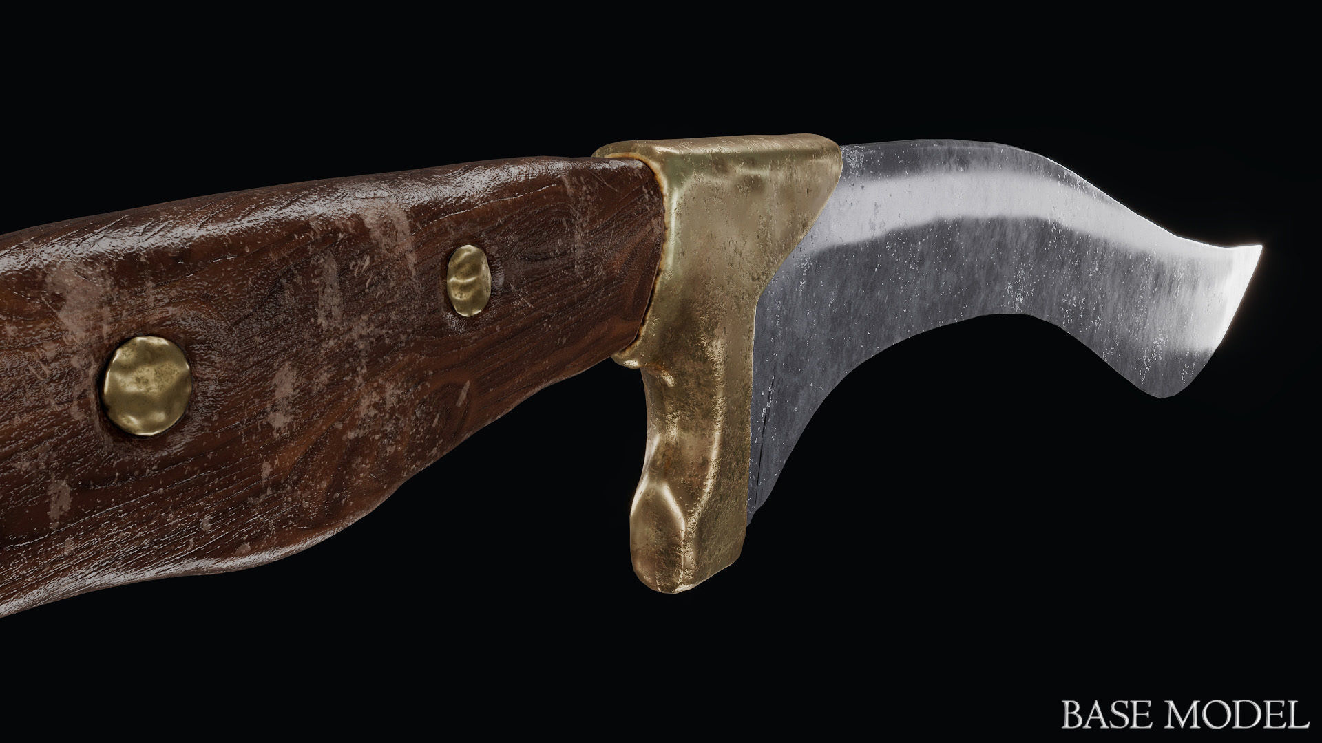 Sword of Alexander the Great Low-poly 3D model_96