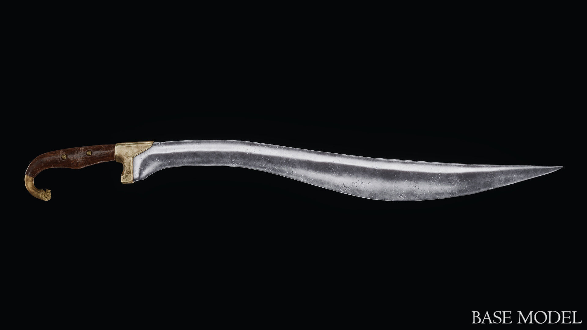 Sword of Alexander the Great Low-poly 3D model_78