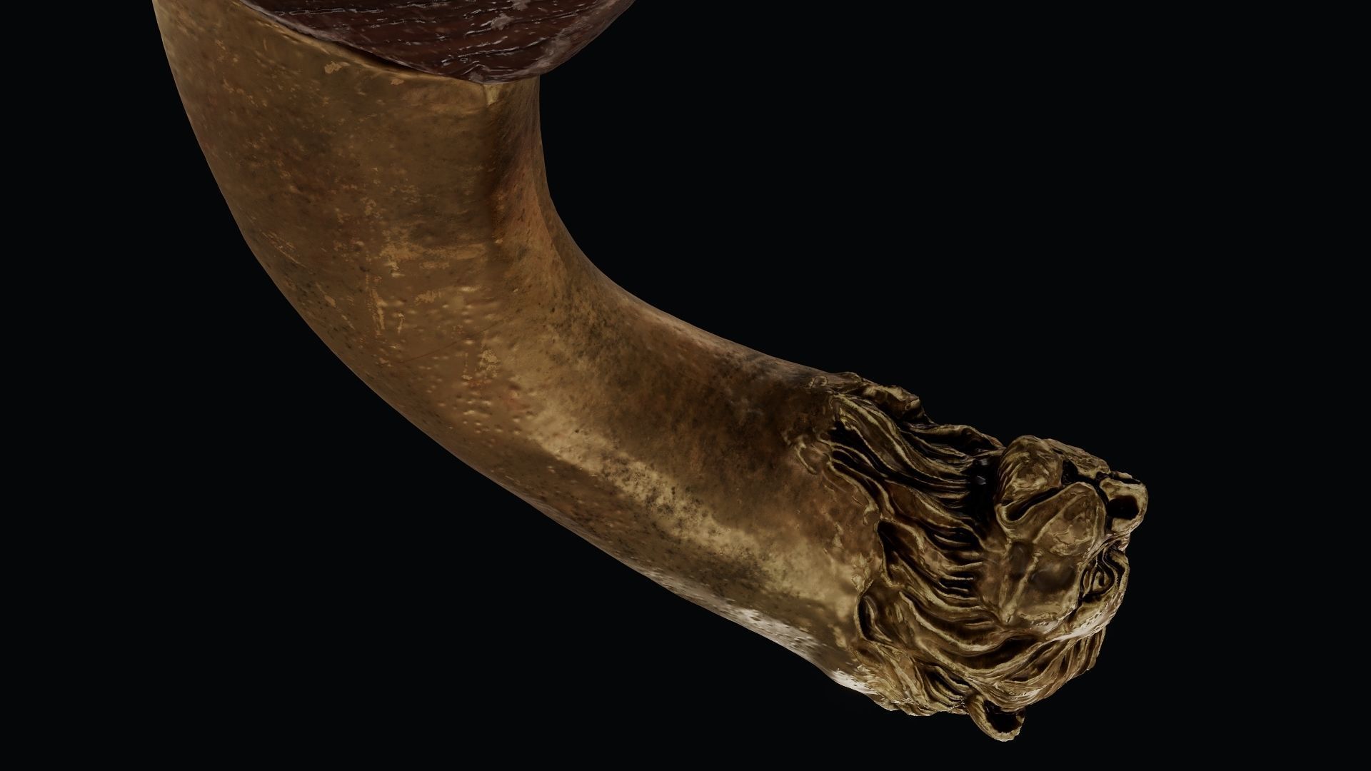 Sword of Alexander the Great Low-poly 3D model_26