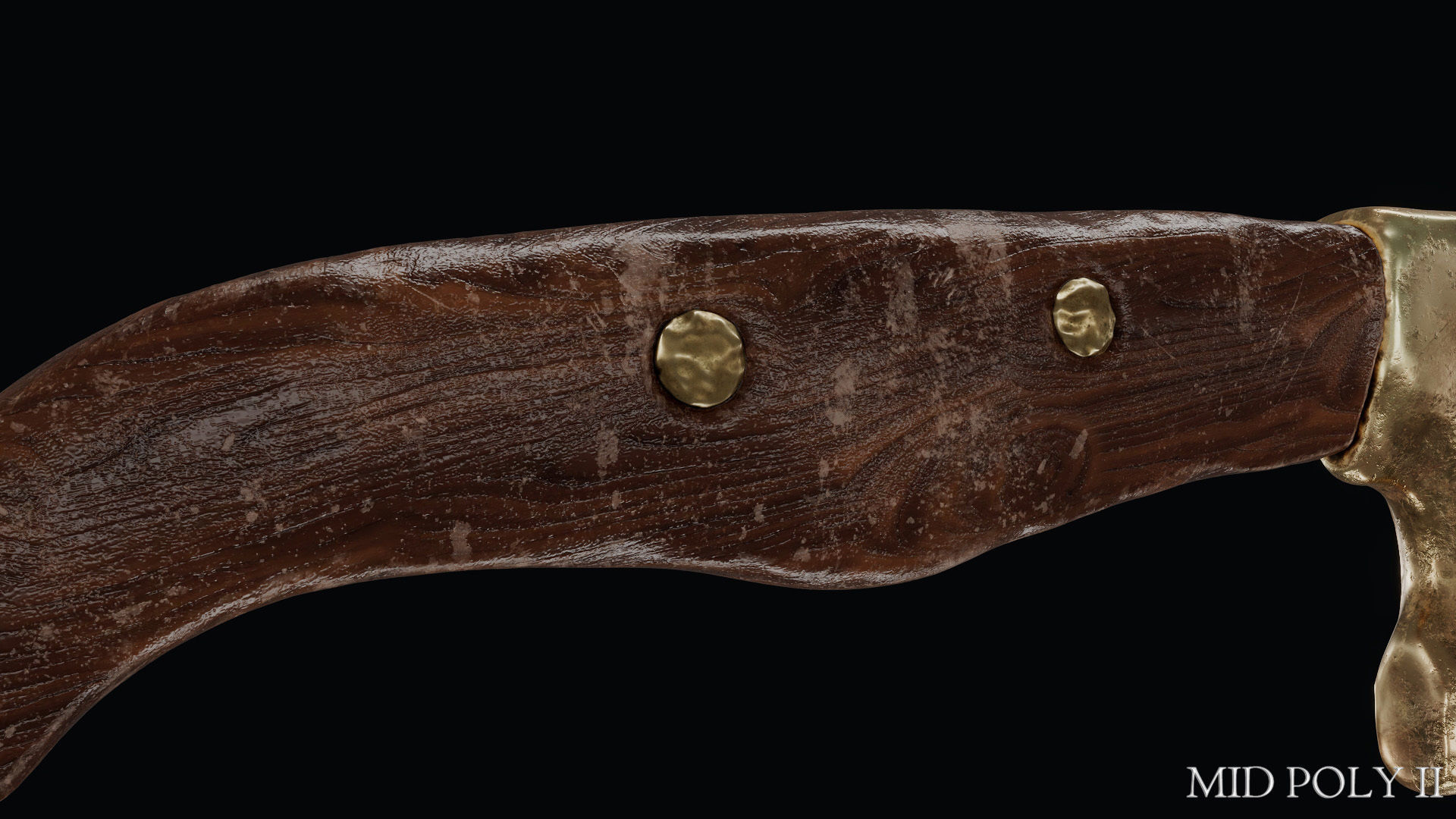 Sword of Alexander the Great Low-poly 3D model_129