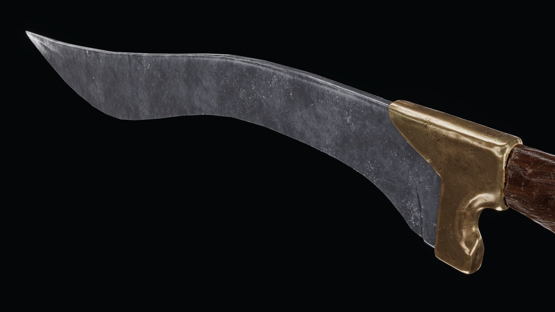 Sword of Alexander the Great Low-poly 3D model_20