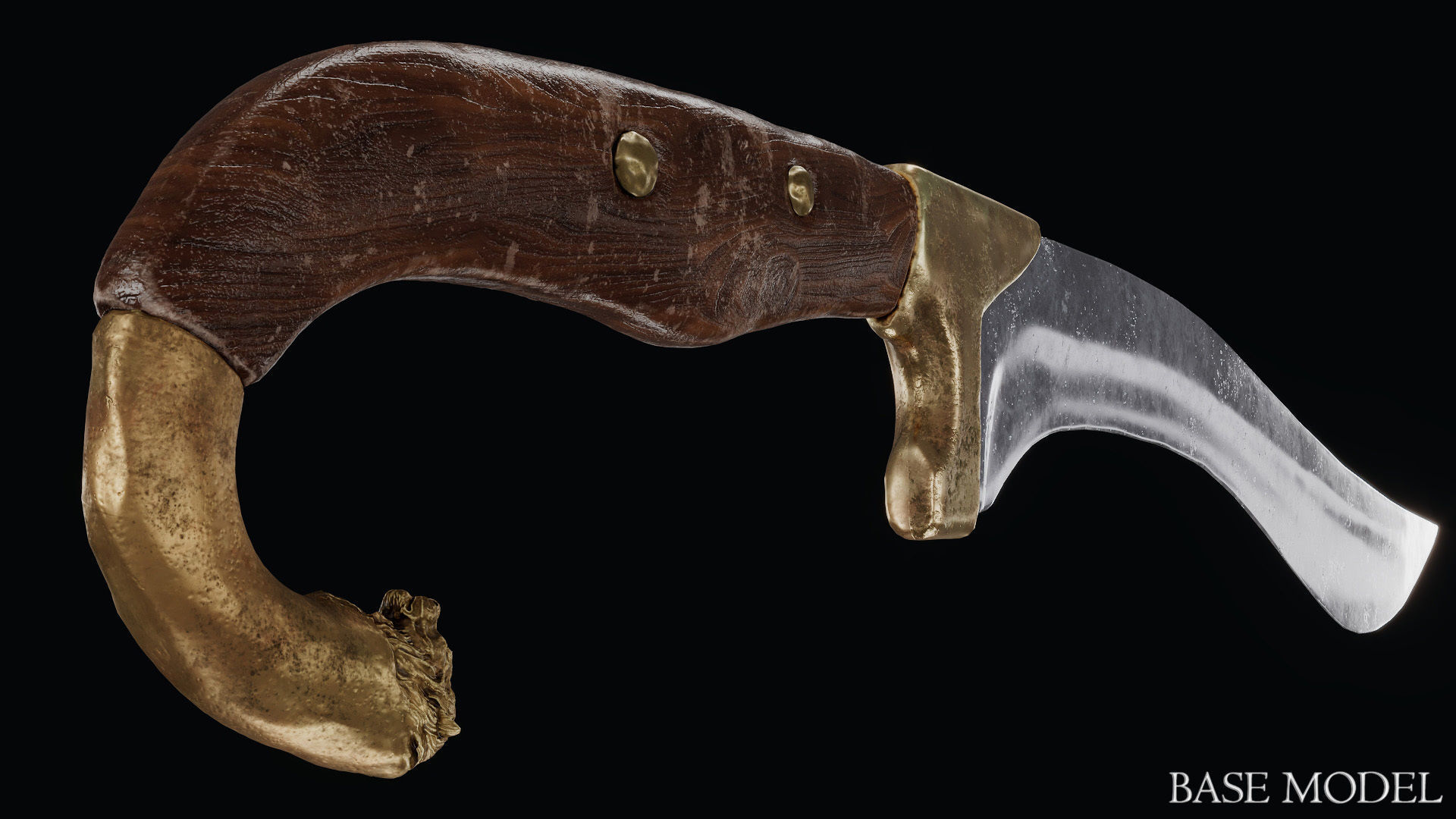 Sword of Alexander the Great Low-poly 3D model_95