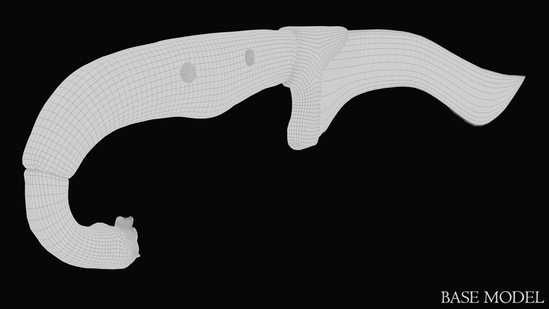 Sword of Alexander the Great Low-poly 3D model_83