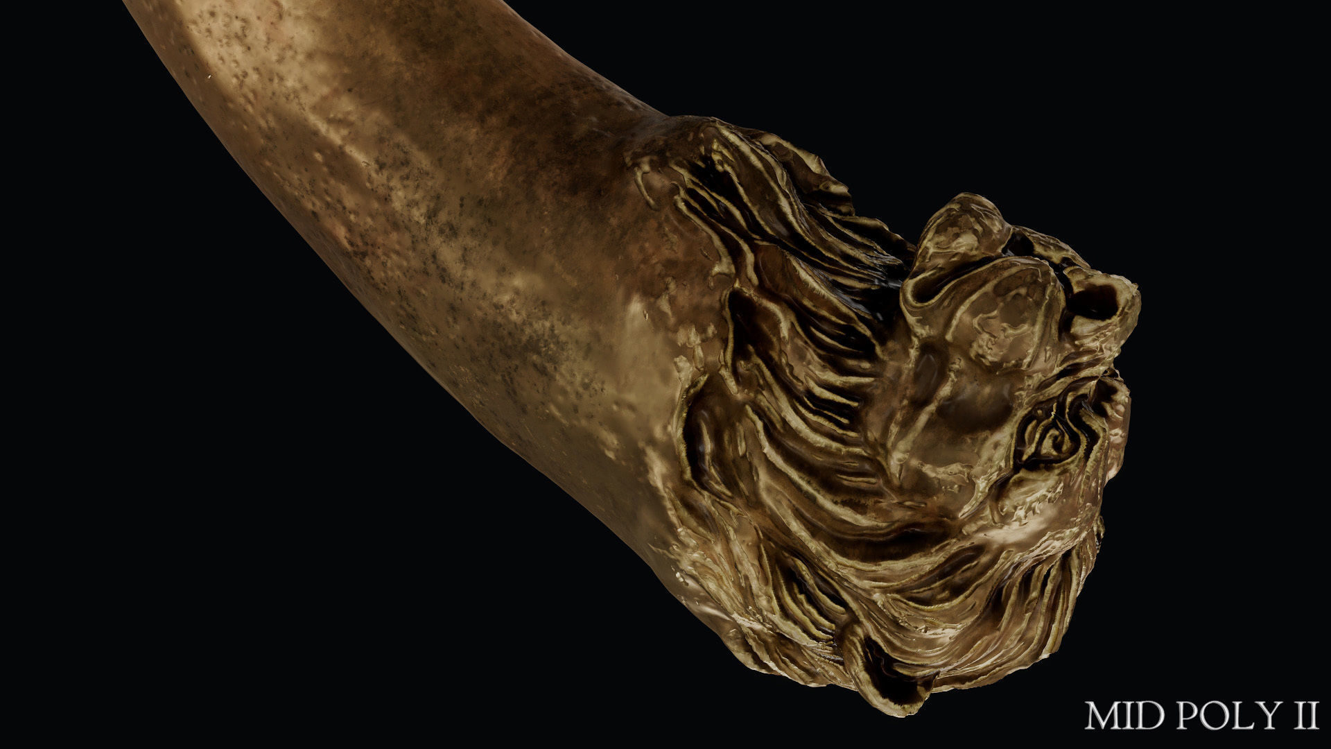 Sword of Alexander the Great Low-poly 3D model_128