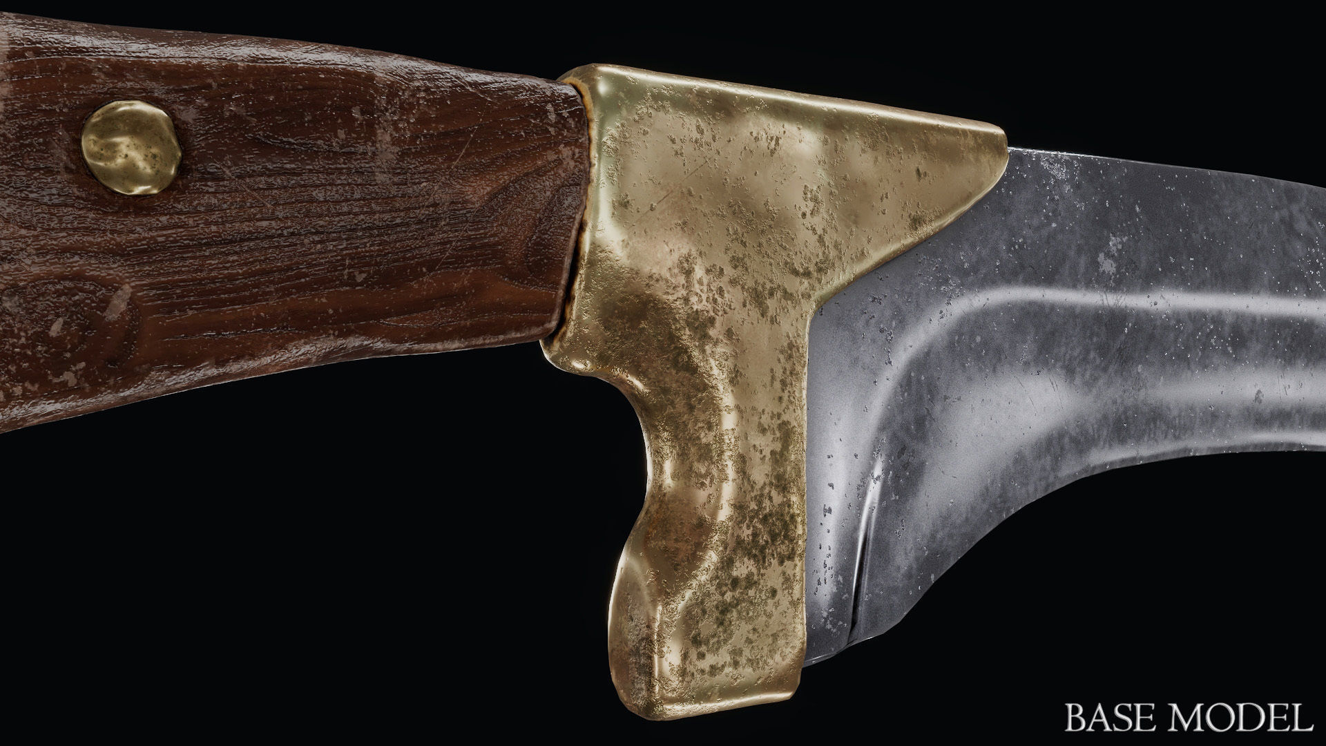 Sword of Alexander the Great Low-poly 3D model_102