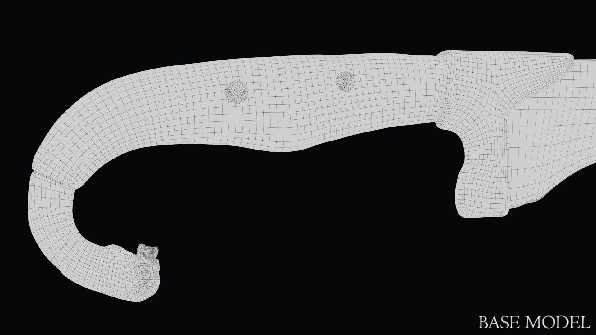 Sword of Alexander the Great Low-poly 3D model_100