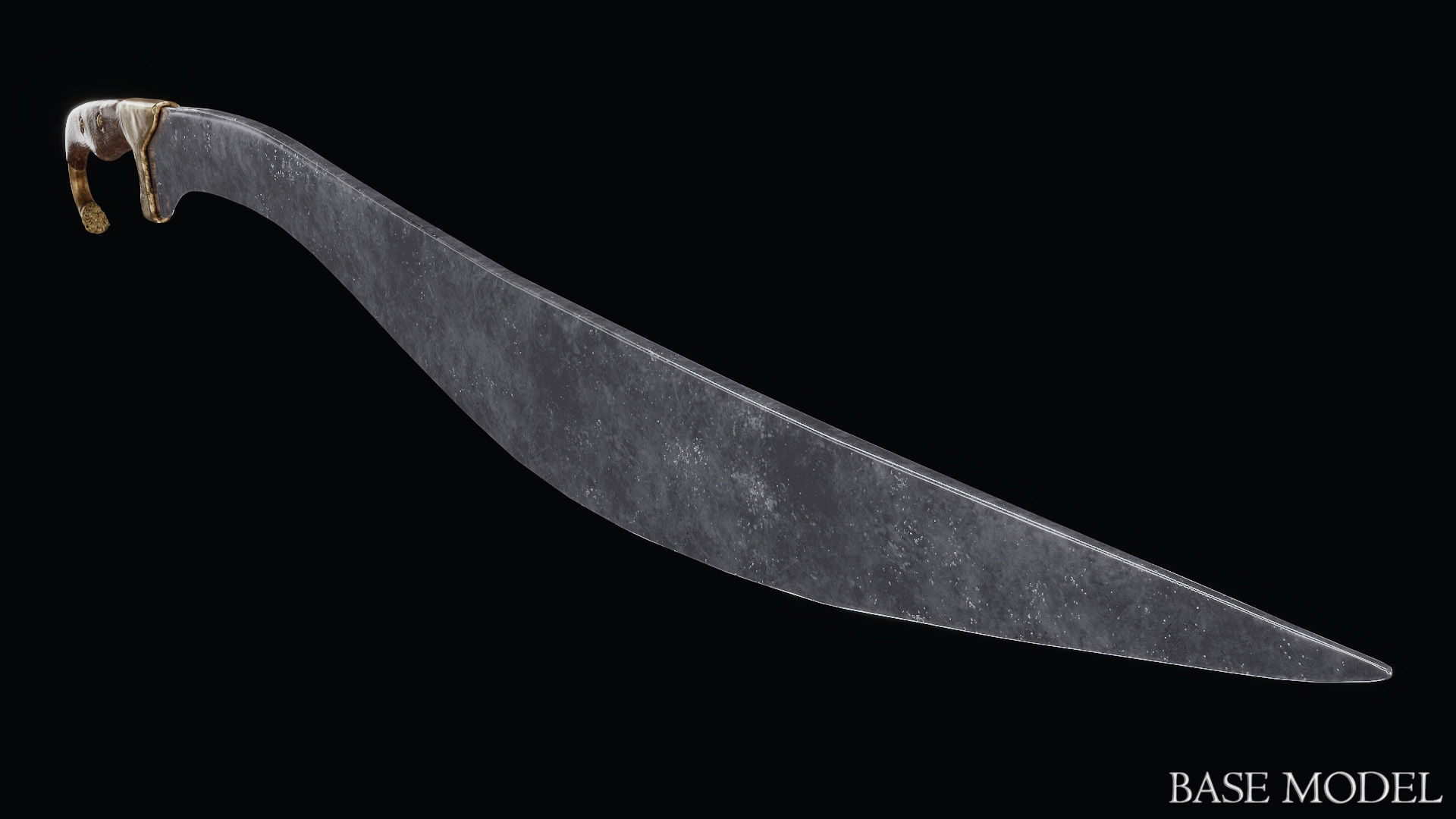 Sword of Alexander the Great Low-poly 3D model_93