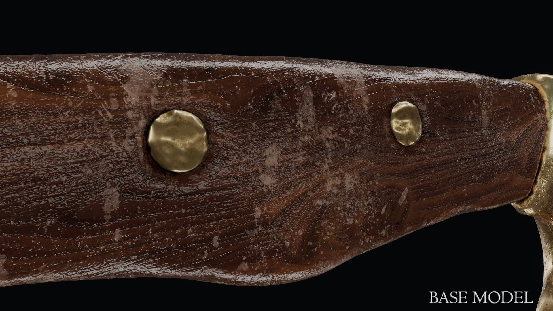 Sword of Alexander the Great Low-poly 3D model_104