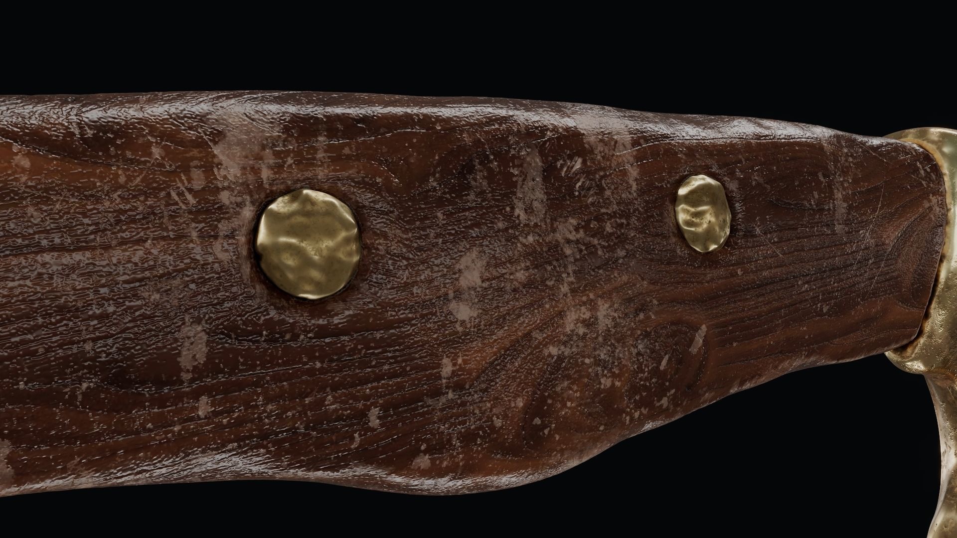 Sword of Alexander the Great Low-poly 3D model_22