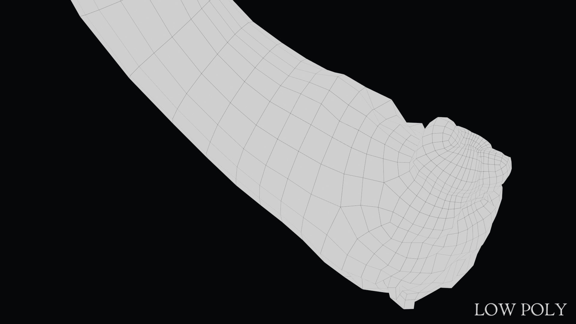 Sword of Alexander the Great Low-poly 3D model_77