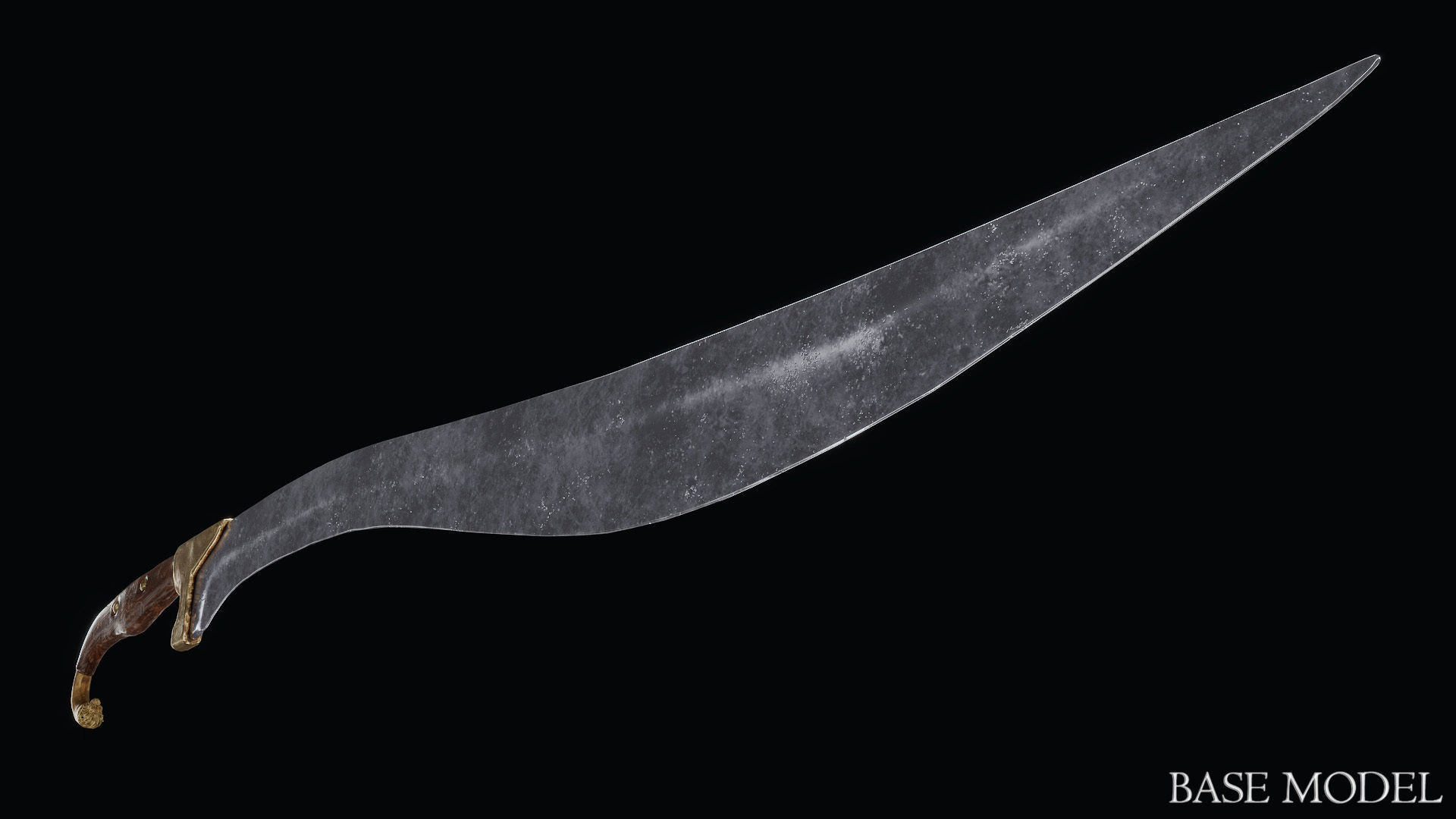 Sword of Alexander the Great Low-poly 3D model_92