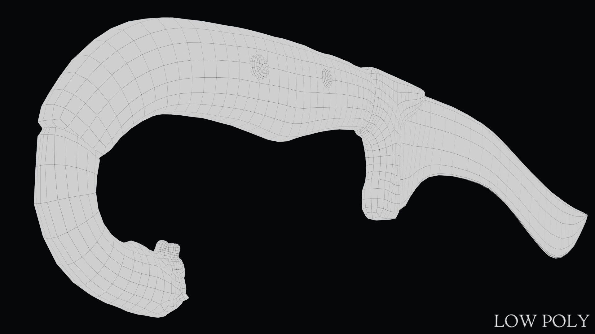 Sword of Alexander the Great Low-poly 3D model_57