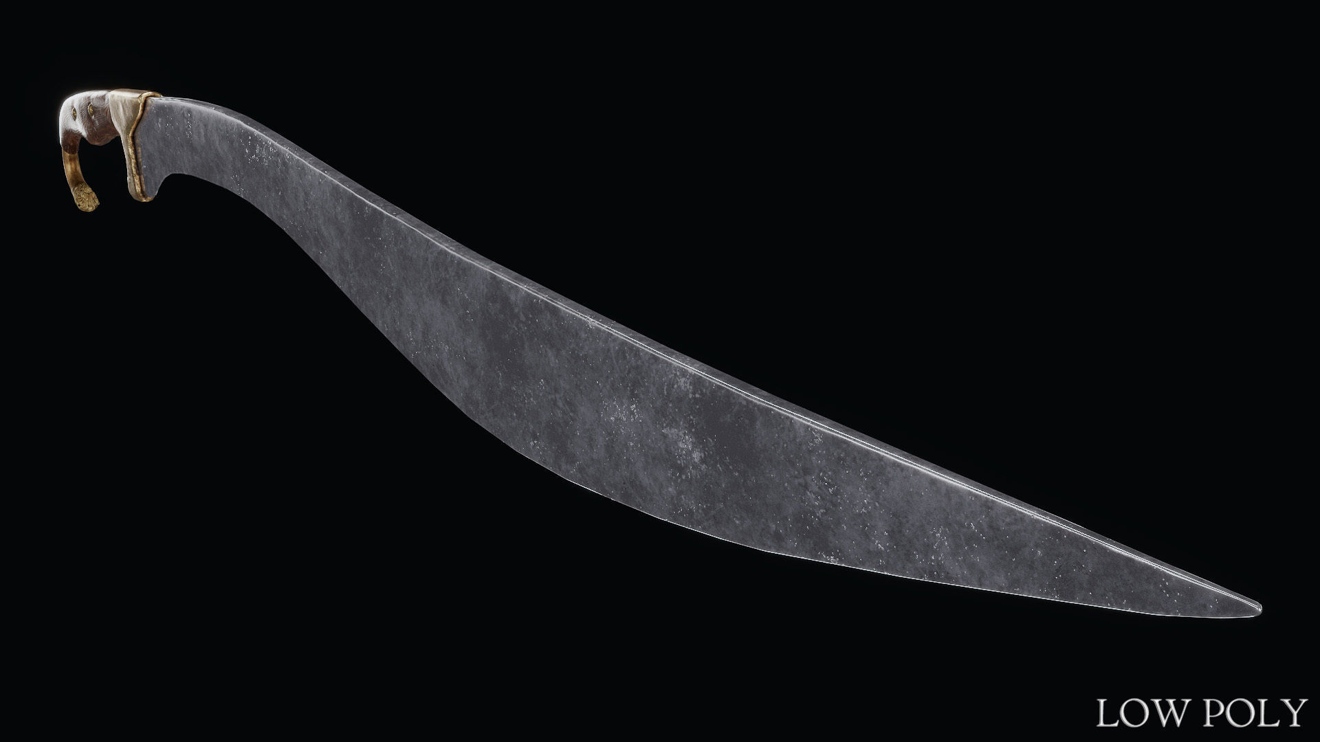 Sword of Alexander the Great Low-poly 3D model_52