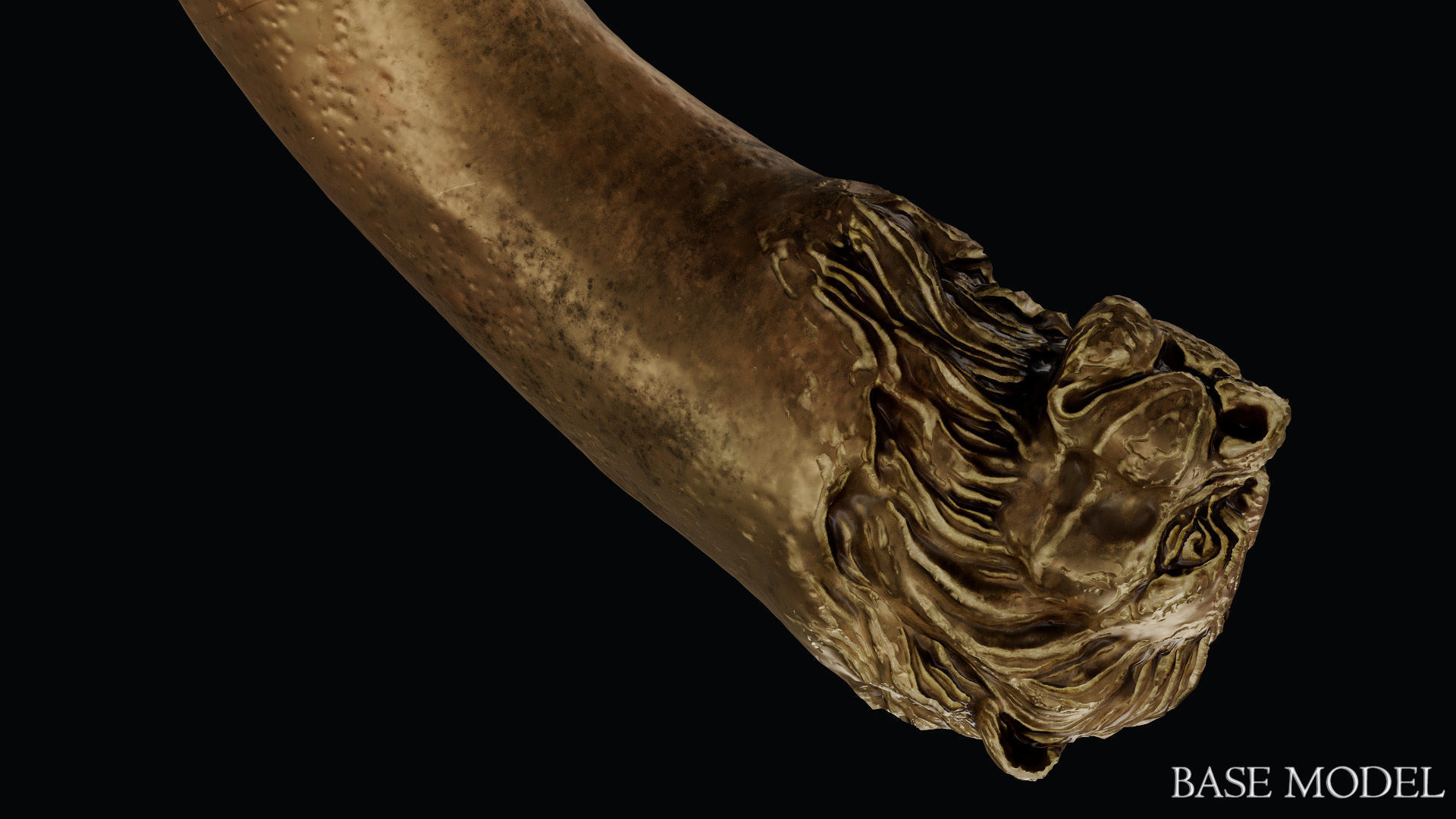 Sword of Alexander the Great Low-poly 3D model_114