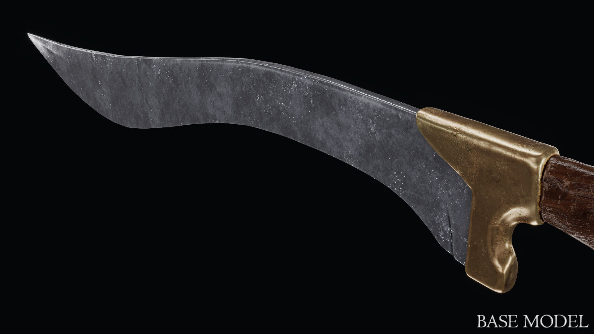 Sword of Alexander the Great Low-poly 3D model_101