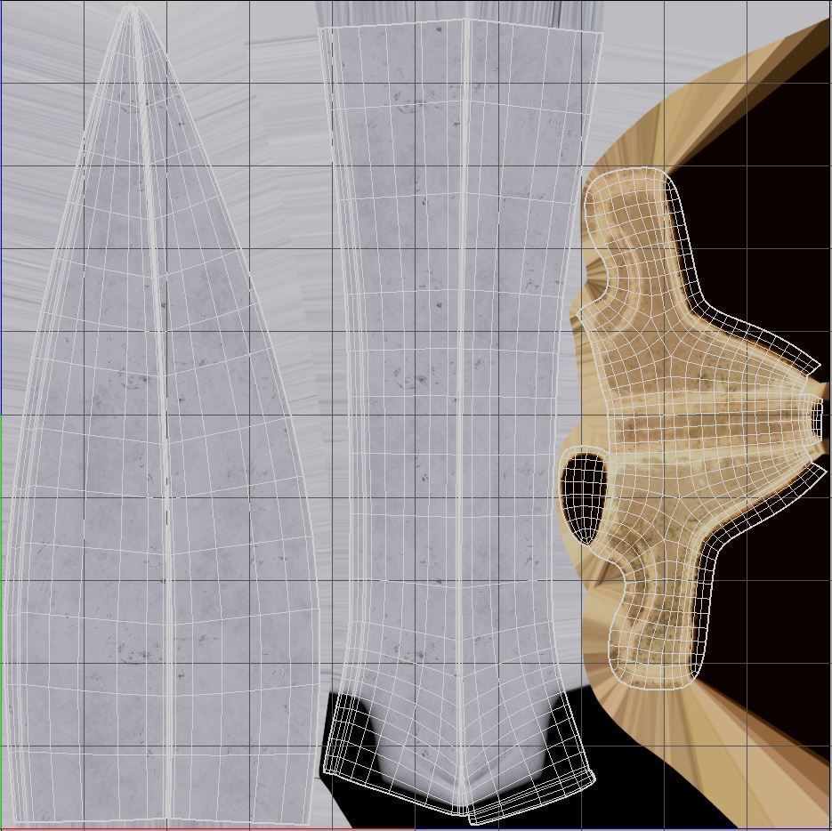 Sword of Alexander the Great Low-poly 3D model_134