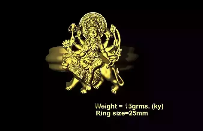 Bharat Mataji Ring
