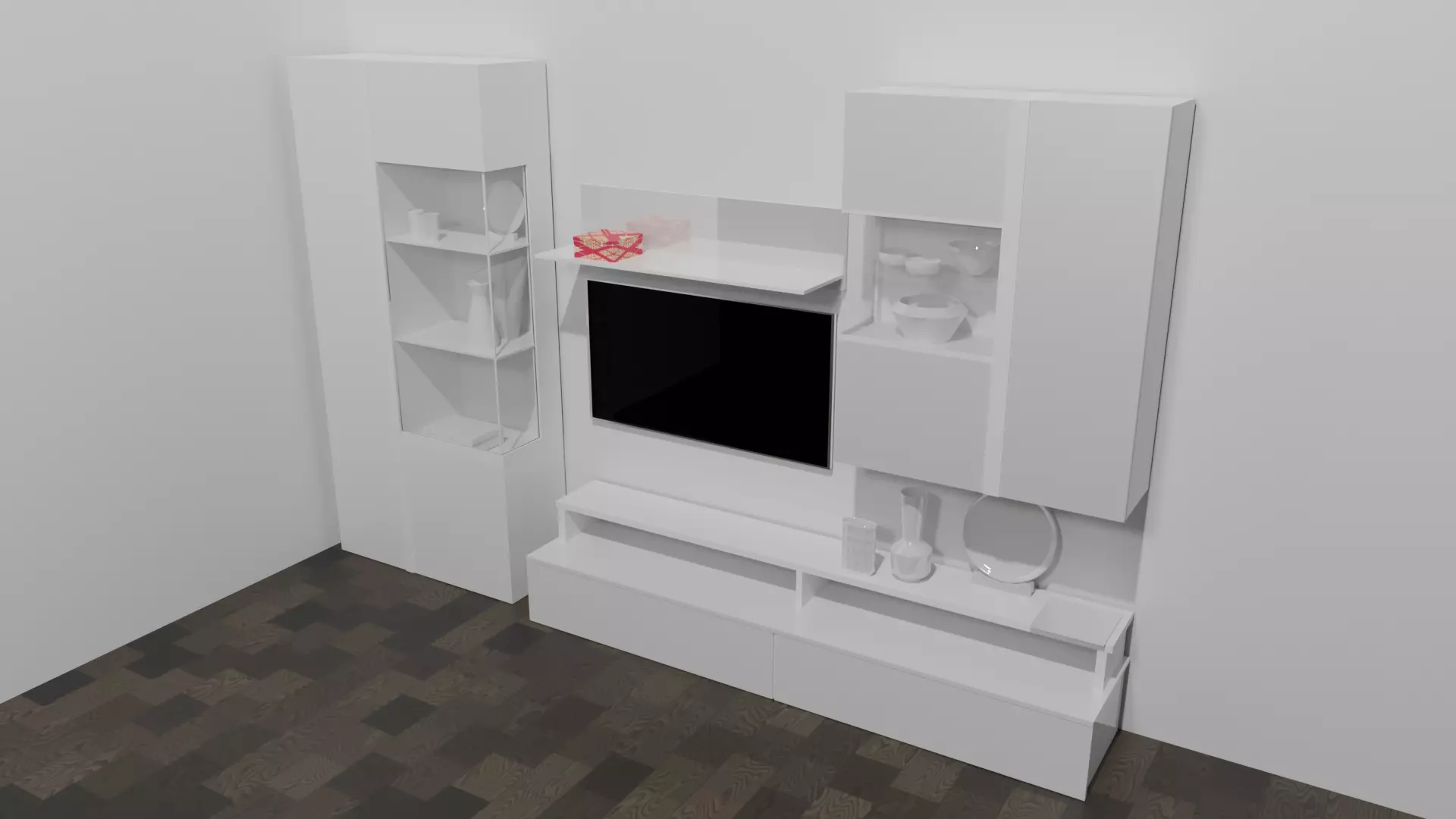 room wall 3D model_0