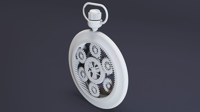 12- Steampunk Clocks- High detail 3d models