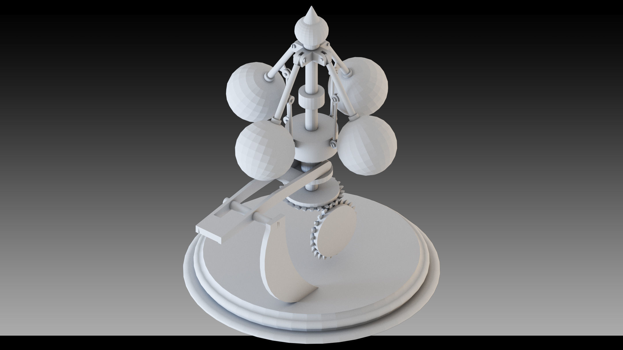 20- Steampunk Engines- High detail 3d models Low-poly 3D model_6