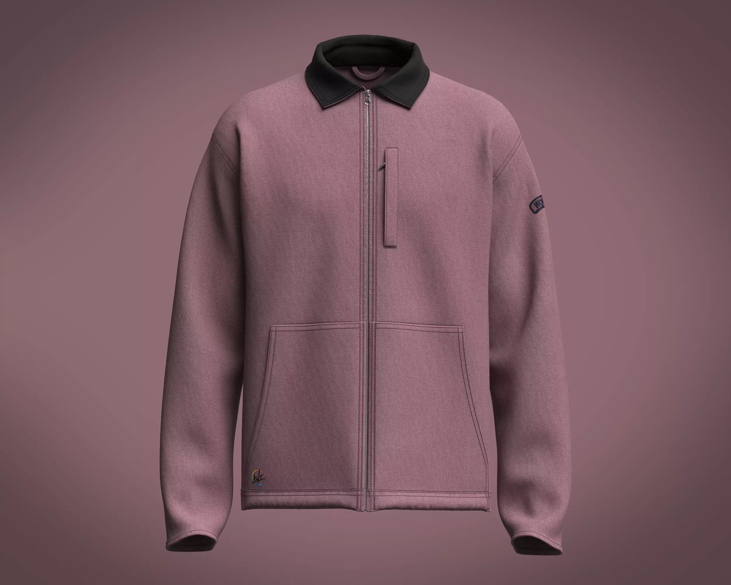 Mens Workwear Jacket 3D model