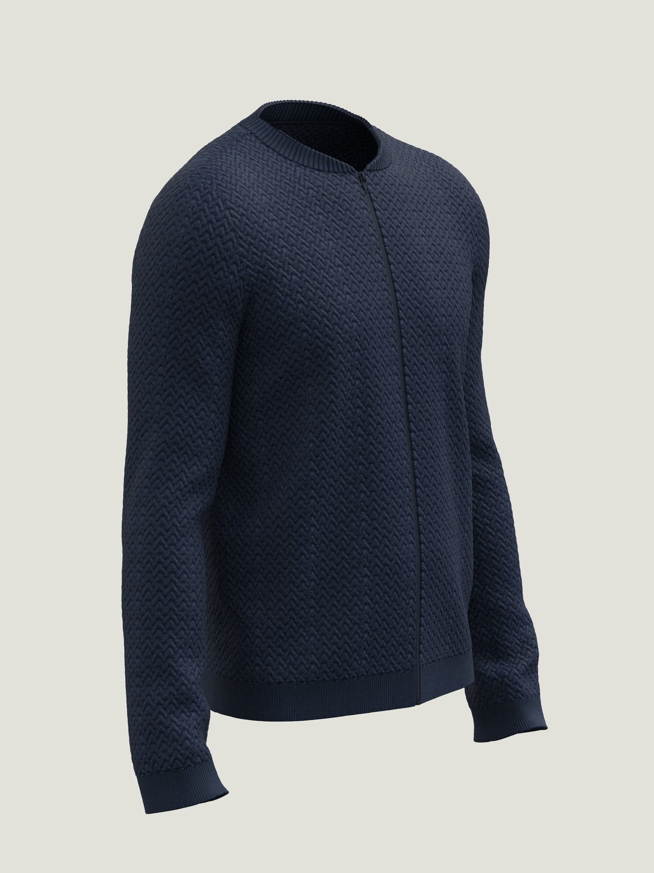 Bomber Jacket 3D model_12