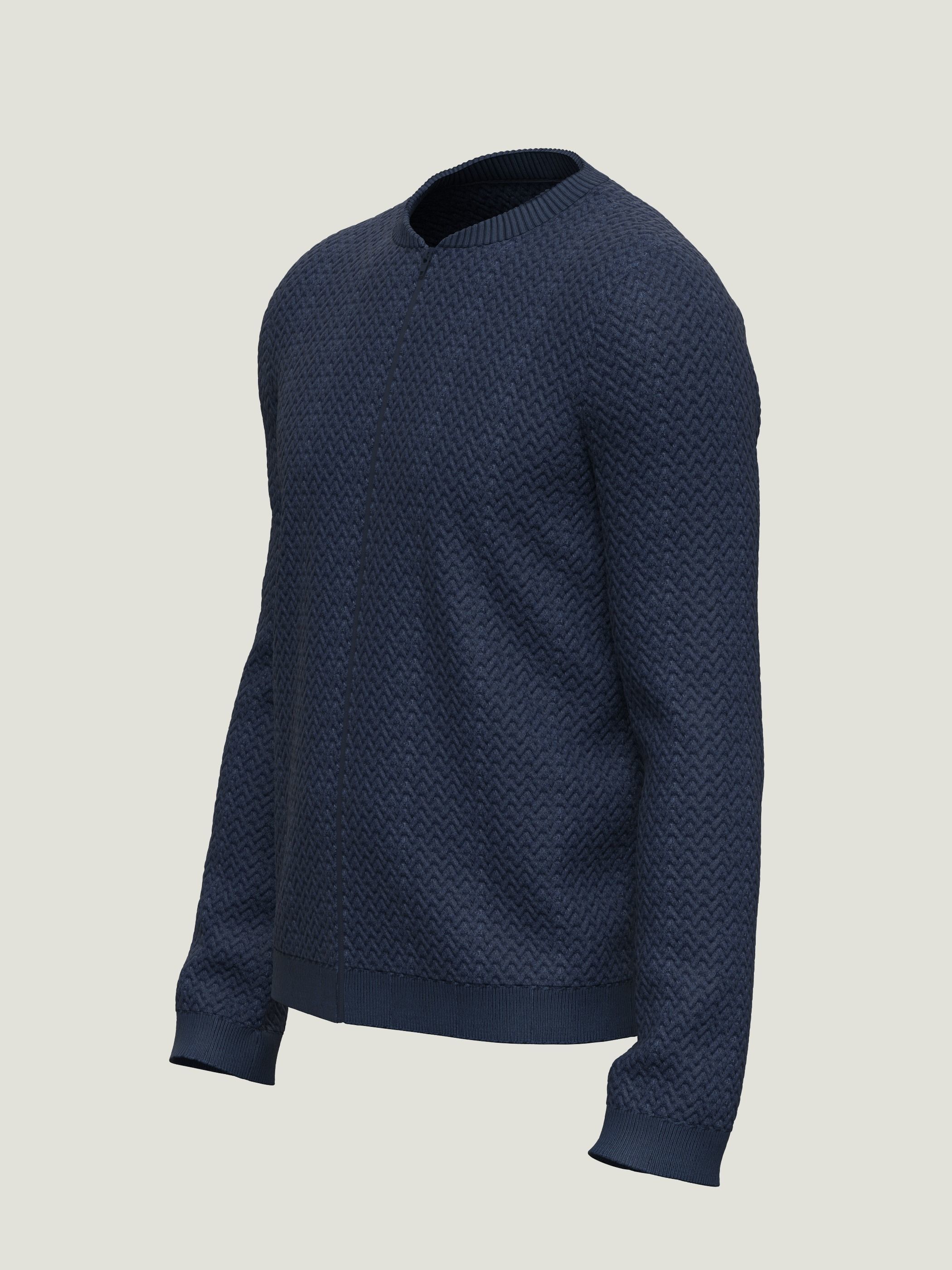 Bomber Jacket 3D model_6