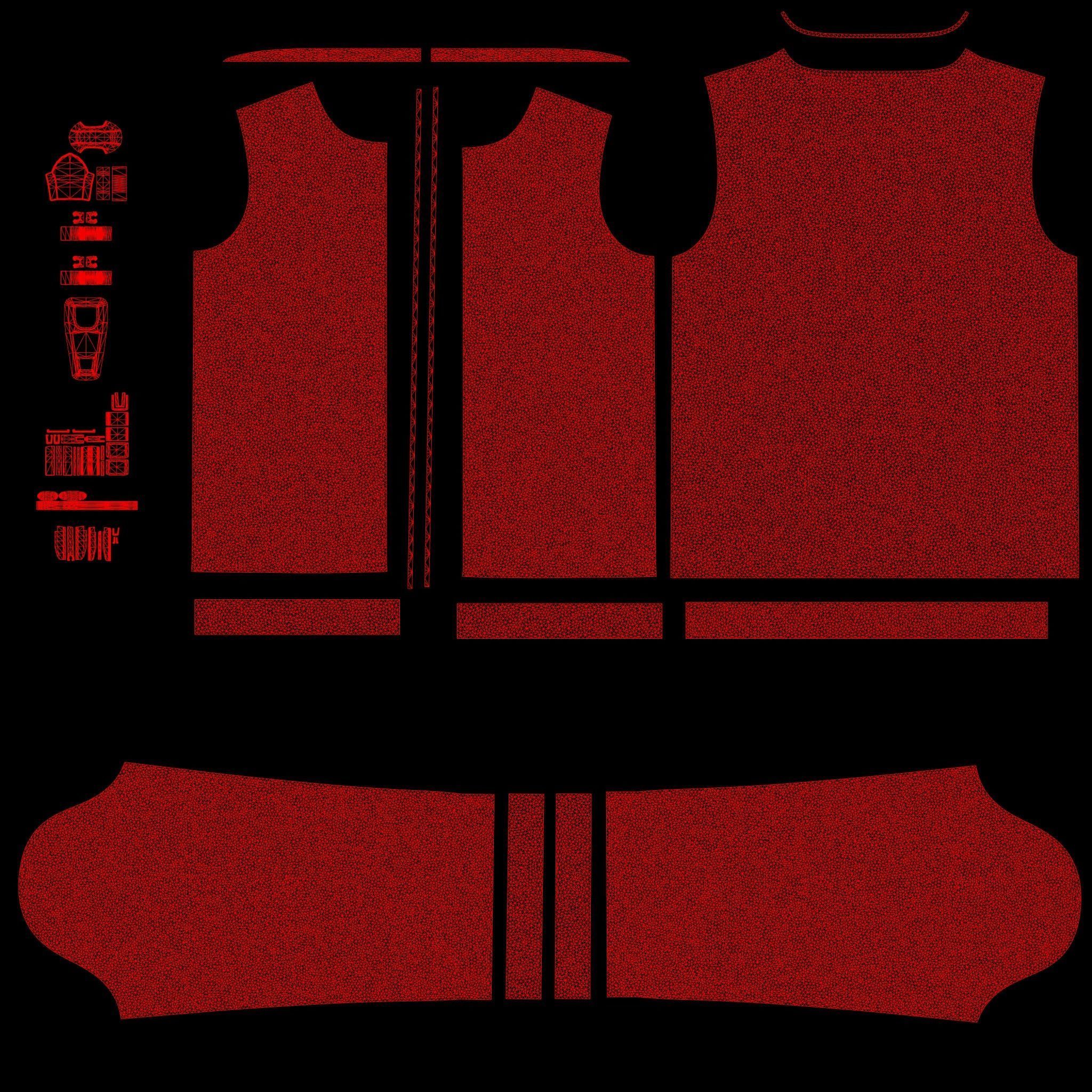 Bomber Jacket 3D model_14