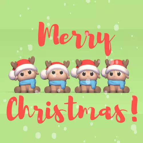 Xmas Reindeer Kit 3D print model_0