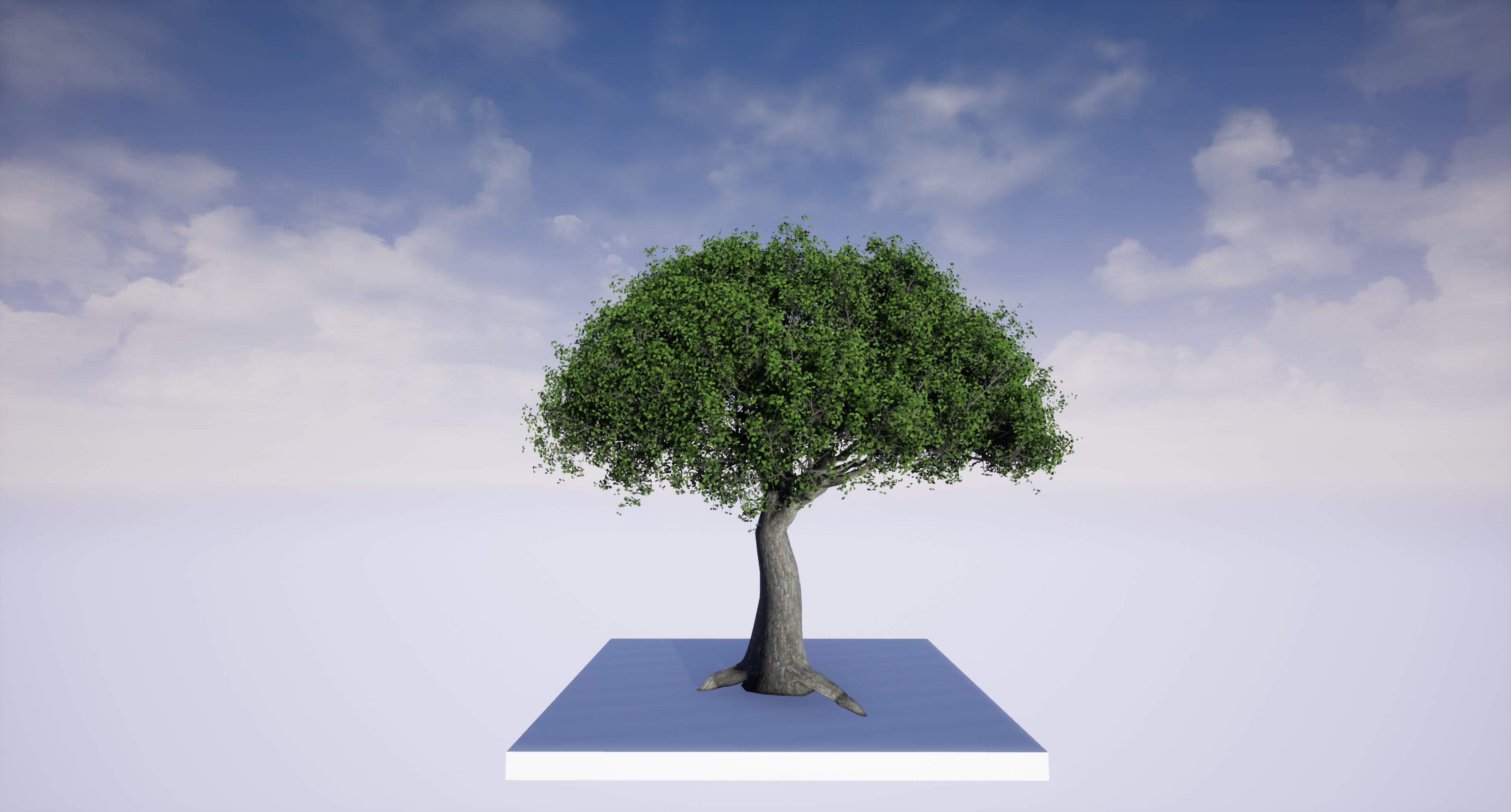 Tree 3d Model Low-poly 3D model_3