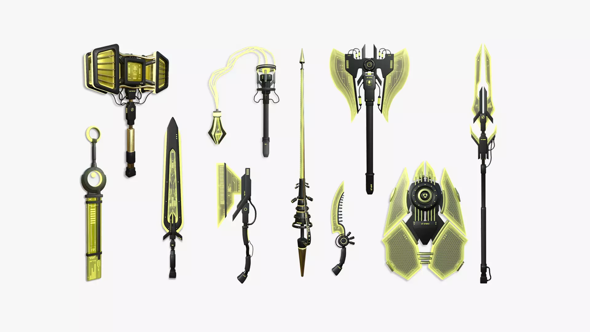 10 SciFi Weaponry E Collection - Sci Fi Weapon Design _0