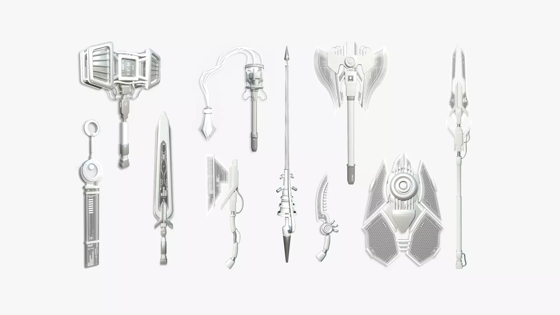 10 SciFi Weaponry F Collection - Sci Fi Weapon Design _0
