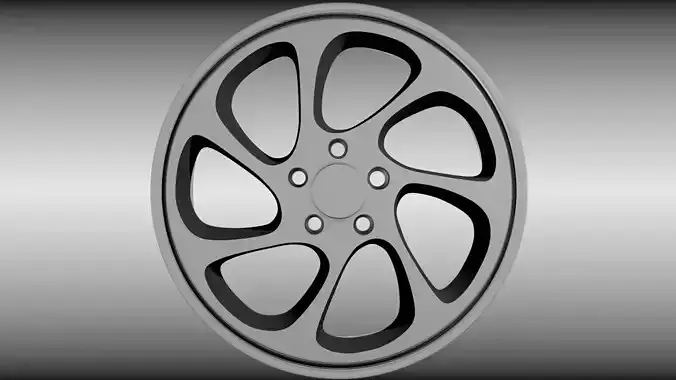 Generic rim 3D model