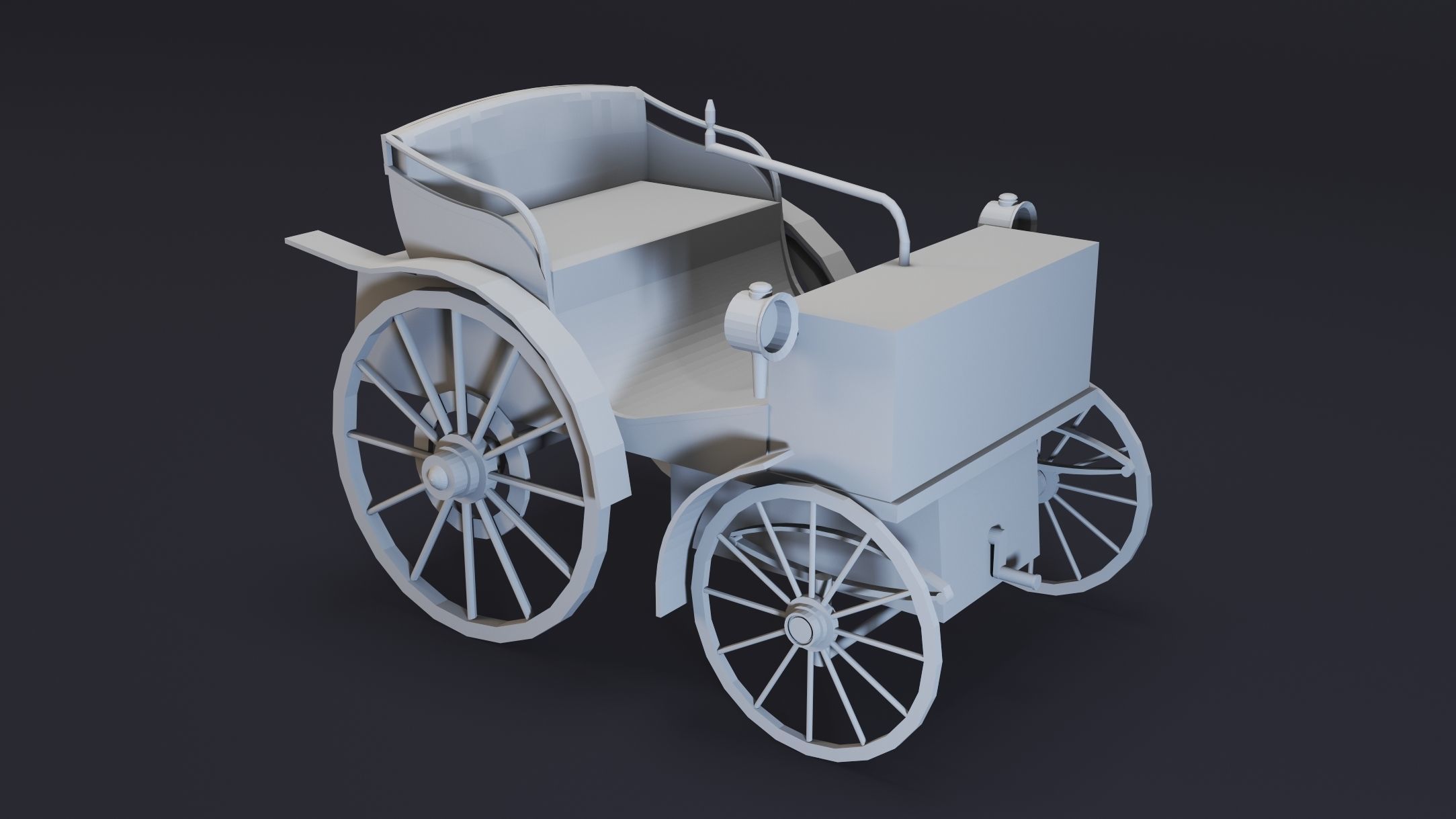 8- Classic Cars- High detail 3d models- Vol 02 Low-poly 3D model_5