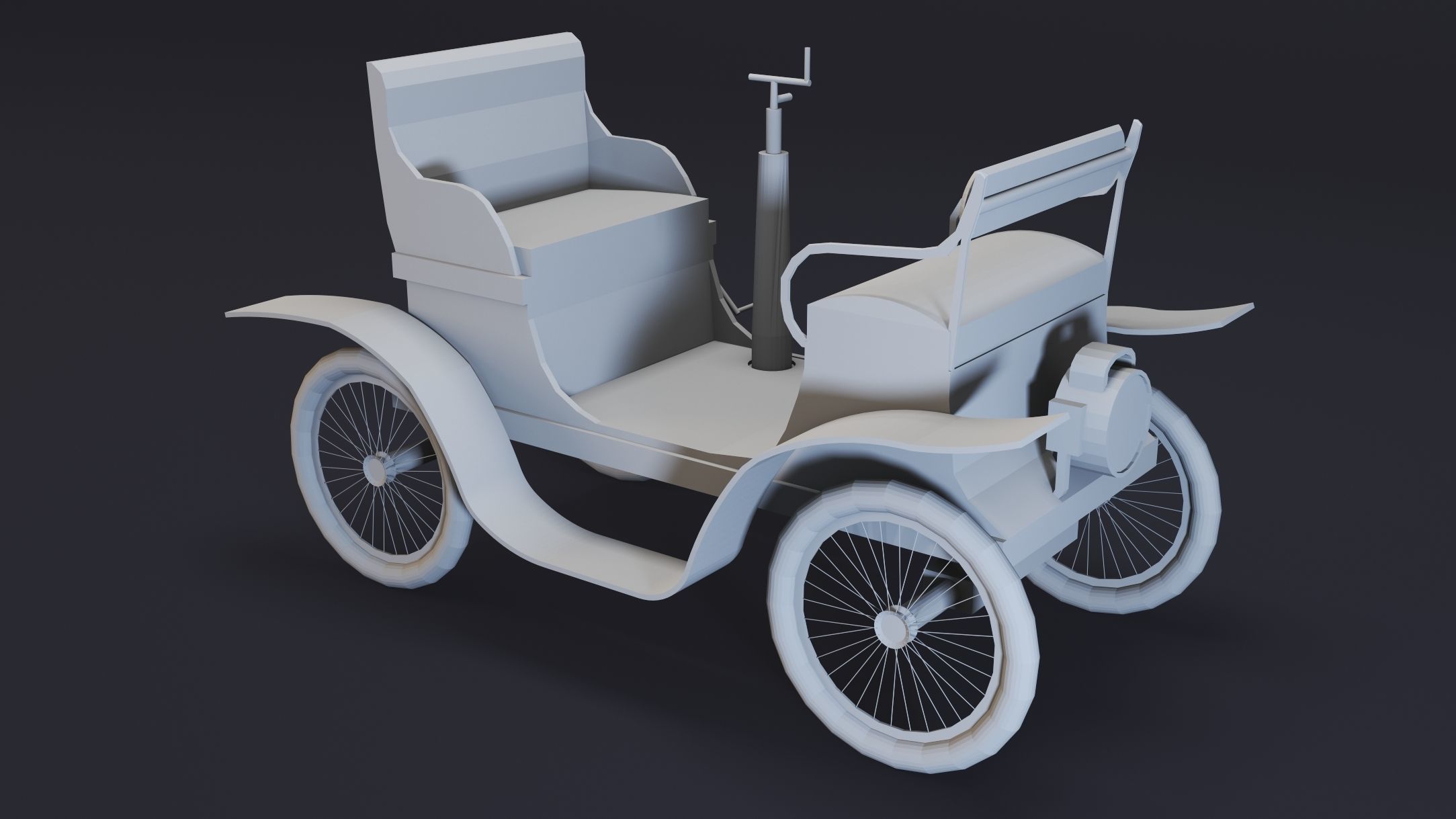 8- Classic Cars- High detail 3d models- Vol 02 Low-poly 3D model_13