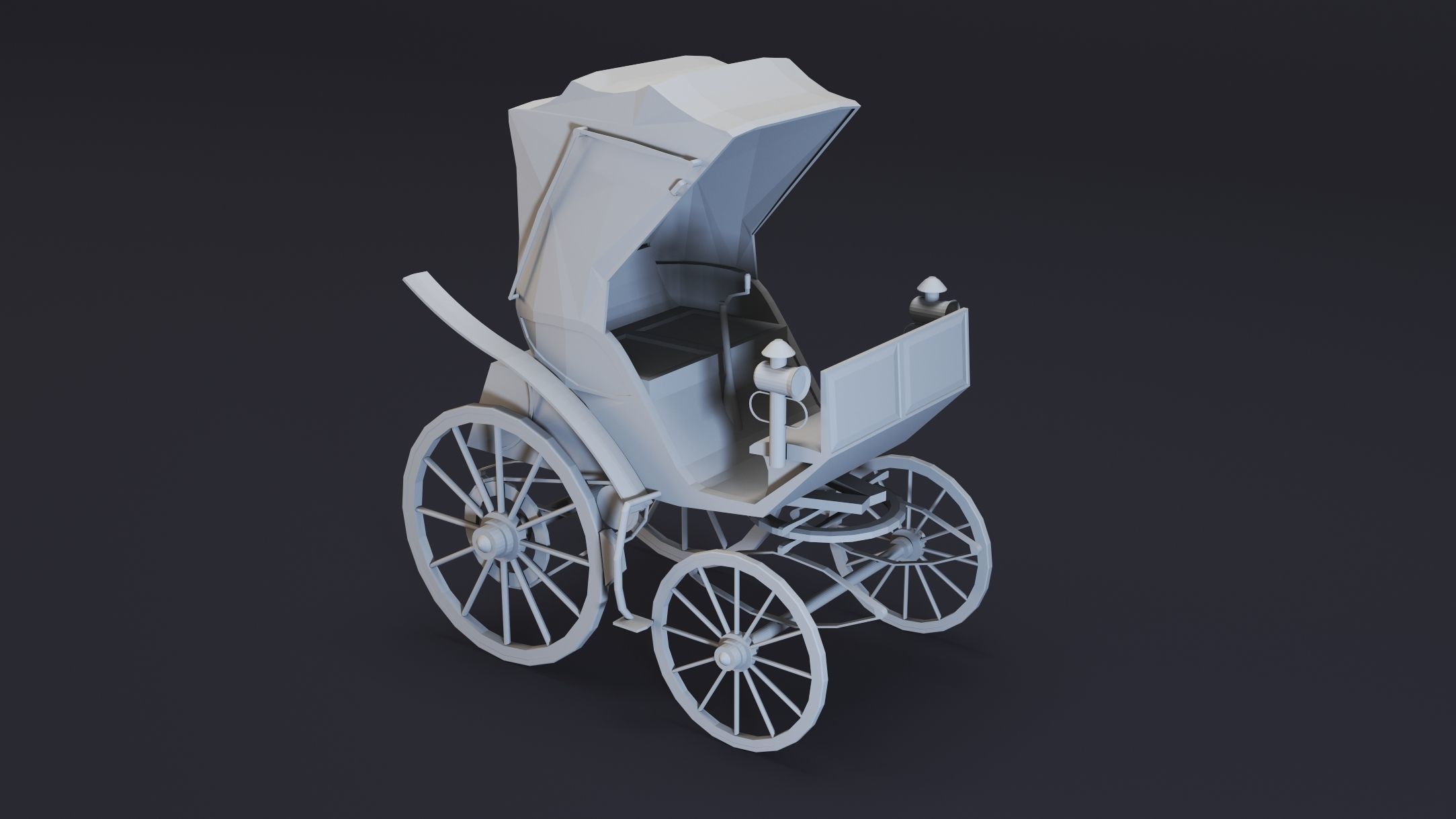 8- Classic Cars- High detail 3d models- Vol 02 Low-poly 3D model_1