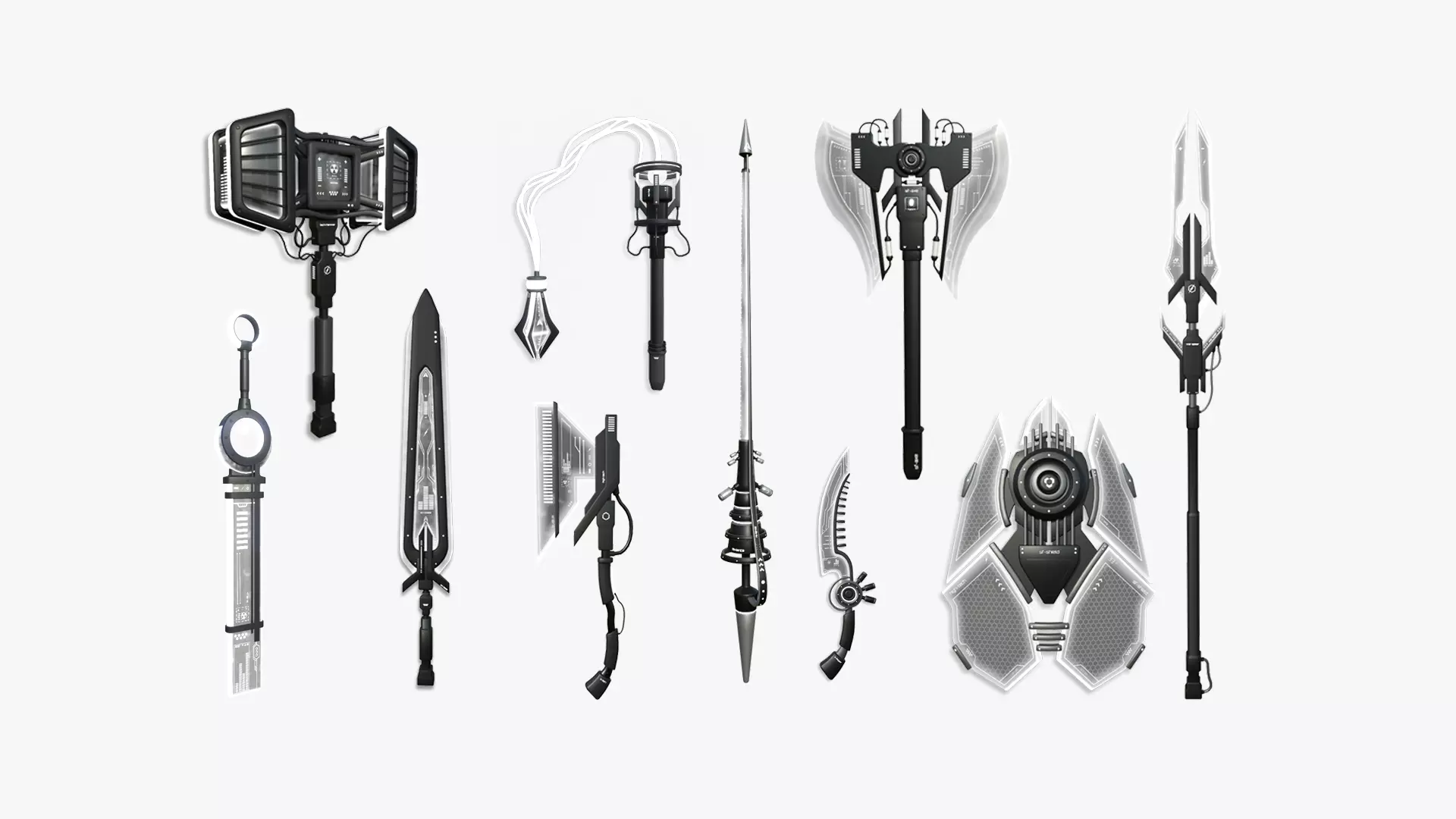 10 SciFi Weaponry G Collection - Sci Fi Weapon Design _0