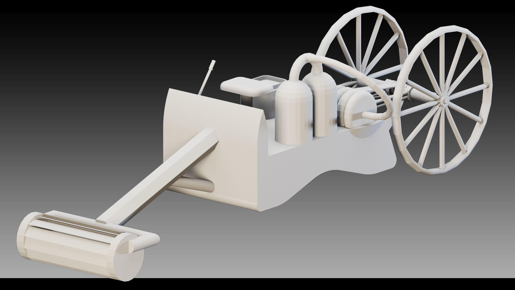 12 Steam Engines- Vol 02- High detail 3d models Low-poly 3D model_3