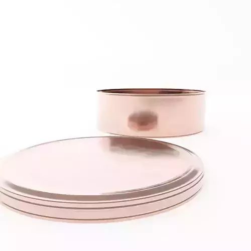 6 in Flat Round Cake Cheesecake Tin Can