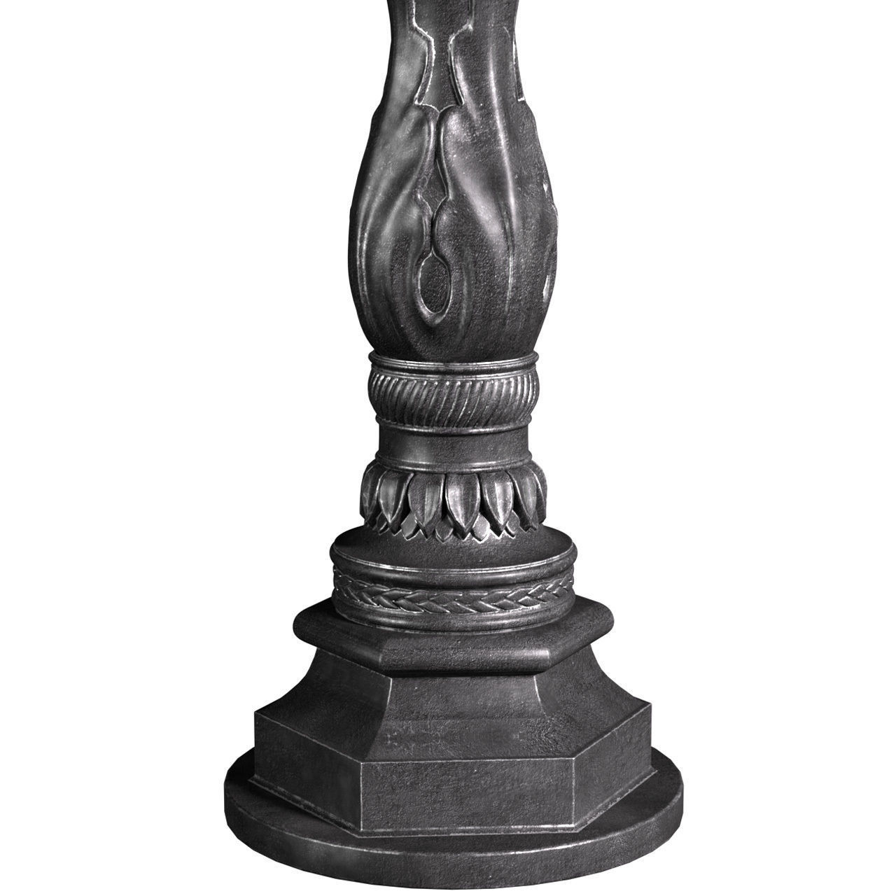 Classical Outdoor Garden Lamp Lantern 3D model_3