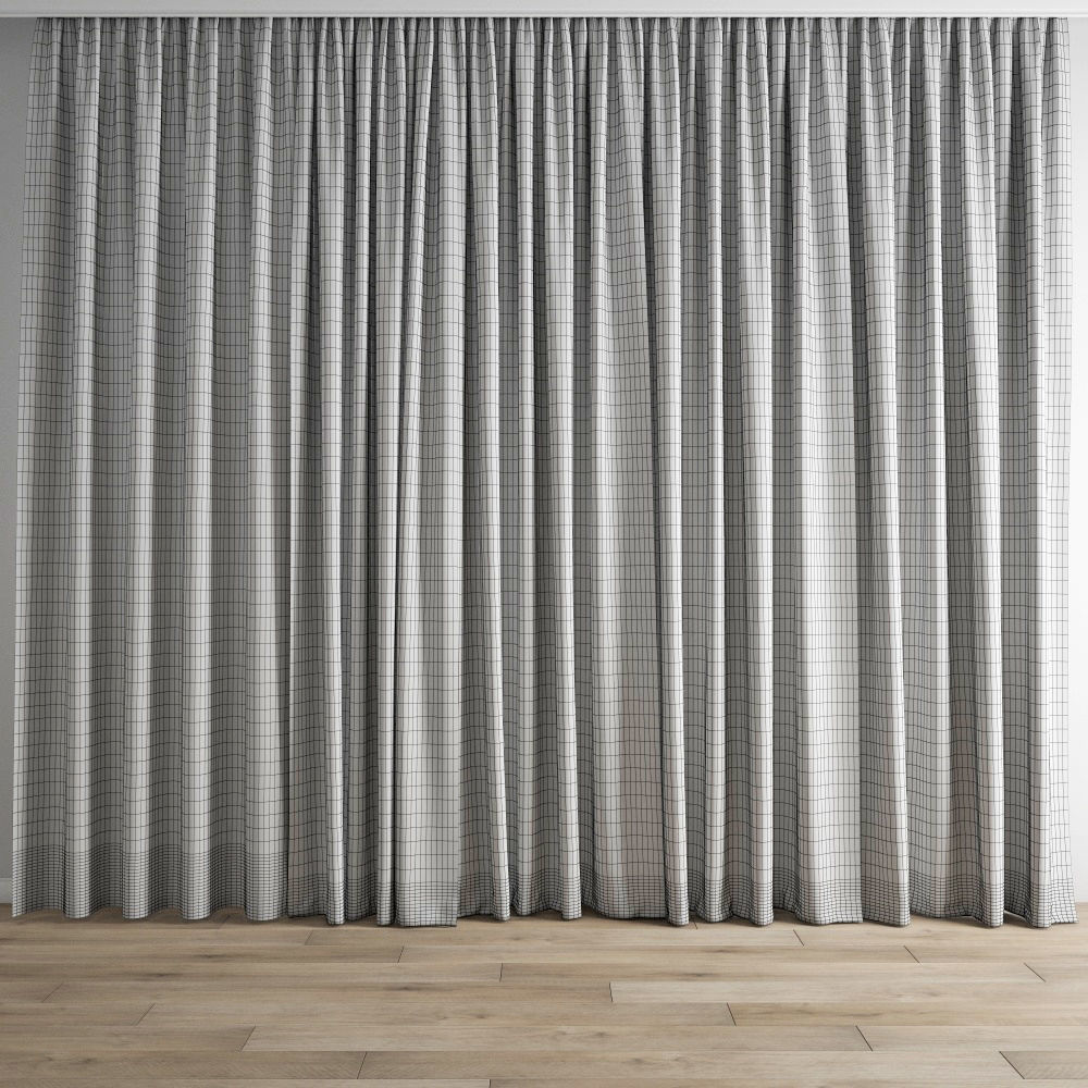 curtain 404 3D model_3