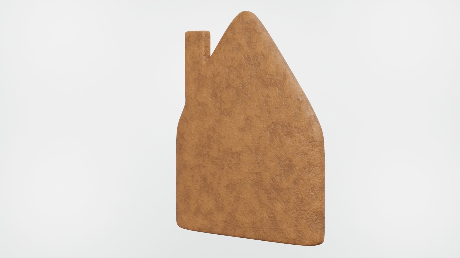 Gingerbread Christmas Cookie 09 3D model_2