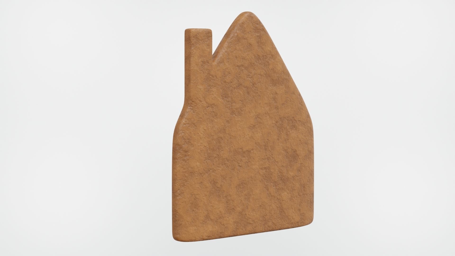 Gingerbread Christmas Cookie 09 3D model_4