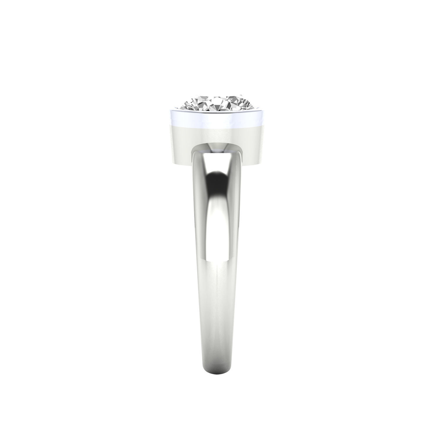 Women Ring 3D print model_6